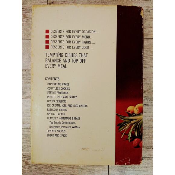 Ladies Home Journal Dessert Cookbook Vtg 1964 1st Edition Cookies Pies Cake YUM! - Picture 8 of 16